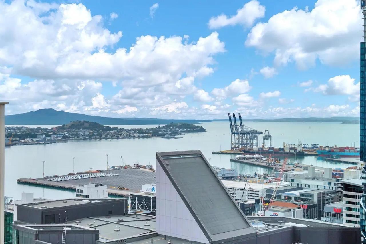 דירות אוקלנד Amazing Harbour, Skytower And Rangitoto Views מראה חיצוני תמונה