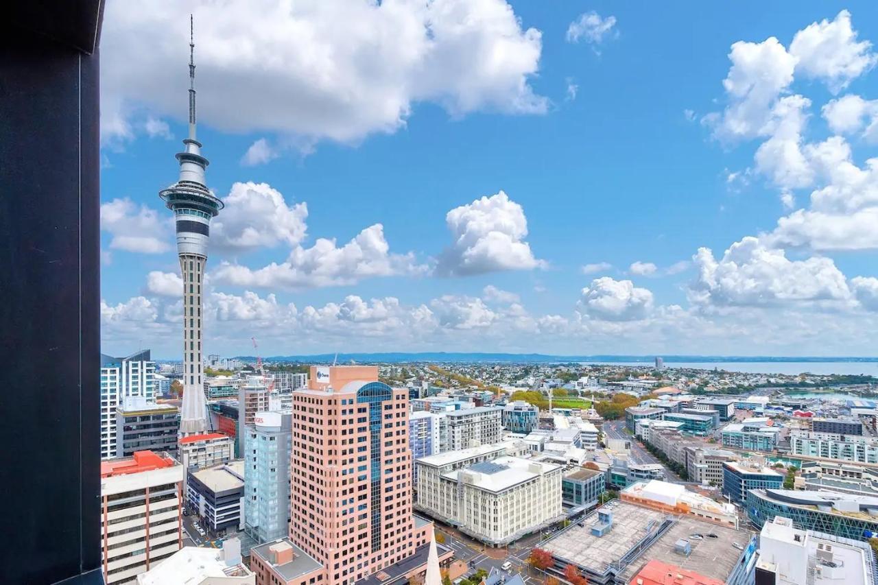דירות אוקלנד Amazing Harbour, Skytower And Rangitoto Views מראה חיצוני תמונה
